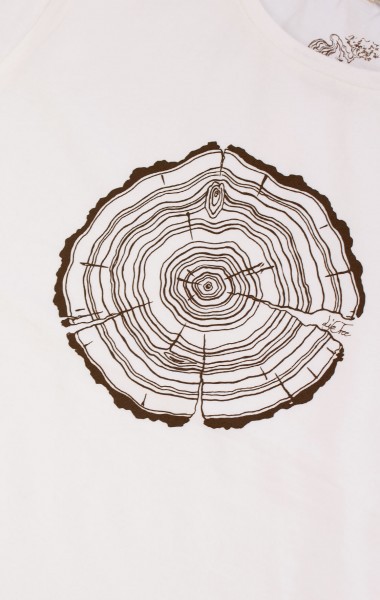 Fairwear Organic Shirt Men Stone Washed White Treeslice from Life-Tree