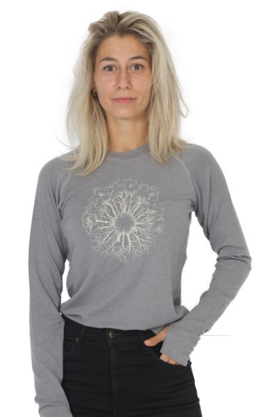 LT-Function Merino-Tencel Longsleeve Women Grey WoodenIris from Life-Tree