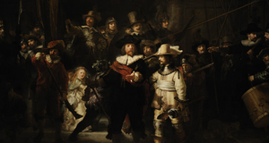 Kara sneaker Rembrandt Nachtwacht from LINKKENS