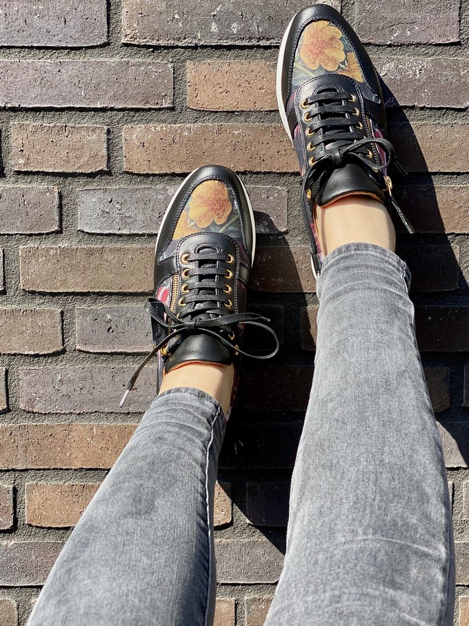 Kara sneaker zwart Davidz de Heem from LINKKENS