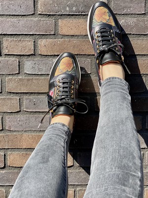 Kara sneaker zwart Davidz de Heem from LINKKENS