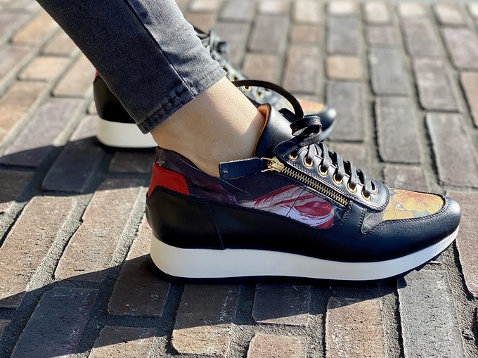 Kara sneaker zwart Davidz de Heem from LINKKENS