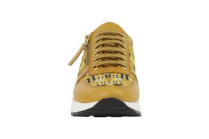 Kara sneaker Klimt The Kiss geel from LINKKENS