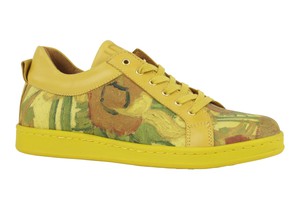 Boyd sneaker Sunflower Vincent van Gogh gele zool from LINKKENS
