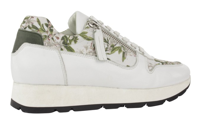 Kara Art sneaker Tak van Bloeiende Azalea wit from LINKKENS