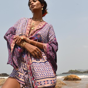 If Saris Could Talk Kimono- Royal Haveli from Loft & Daughter