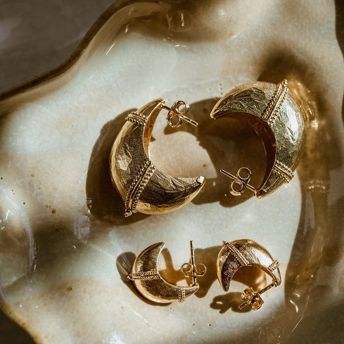 Valora Dome Earrings from Loft & Daughter