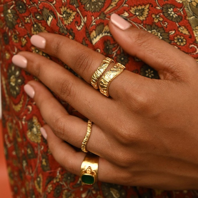 Fearless Affirmation Stacking Ring from Loft & Daughter