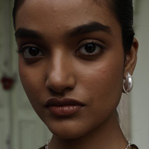 Valora Dome Earrings Silver from Loft & Daughter