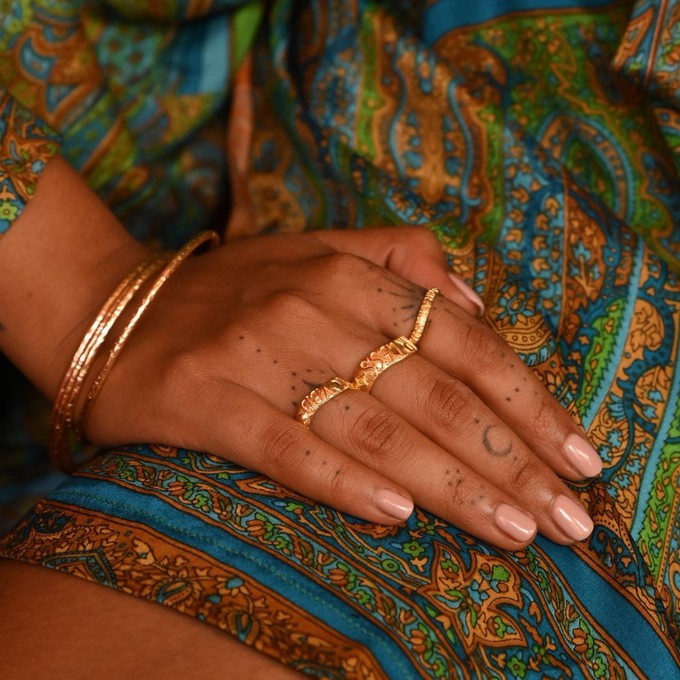 Loved Affirmation Stacking Ring from Loft & Daughter