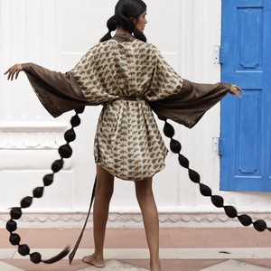 If Saris Could Talk Kimono- Sacred Earth from Loft & Daughter