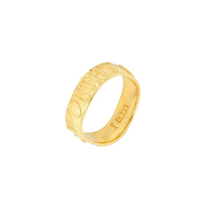 Worthy Affirmation Stacking Ring - Outlet from Loft & Daughter