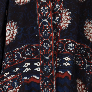 If Saris Could Talk Maxi Kimono- Midnight Mandala from Loft & Daughter