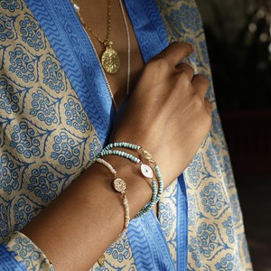 Baby Lakshmi Pearl Stacking Bracelet from Loft & Daughter