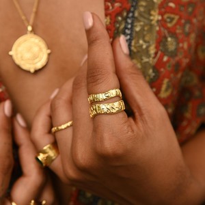 Loved Affirmation Stacking Ring from Loft & Daughter