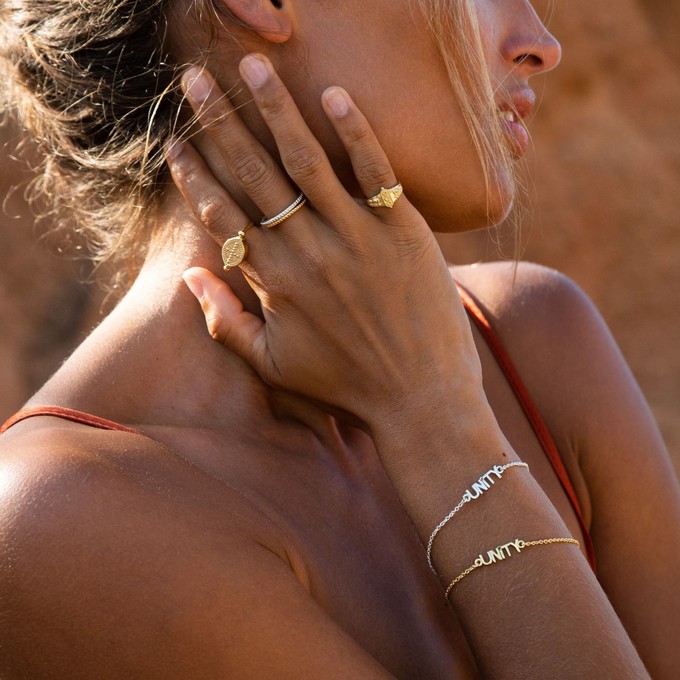 Aasi Stacking Ring Gold- 20% off from Loft & Daughter