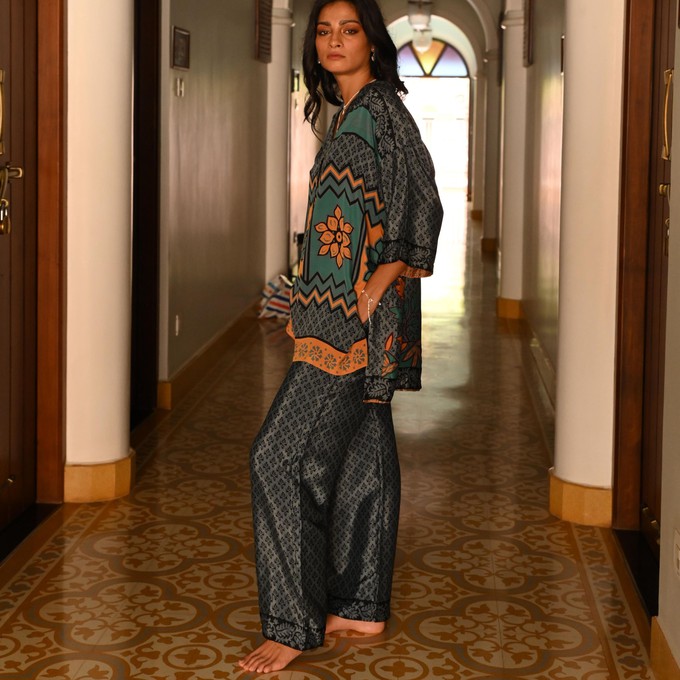Once Upon a Sari Co-Ord Size 10-12: Print 01 from Loft & Daughter