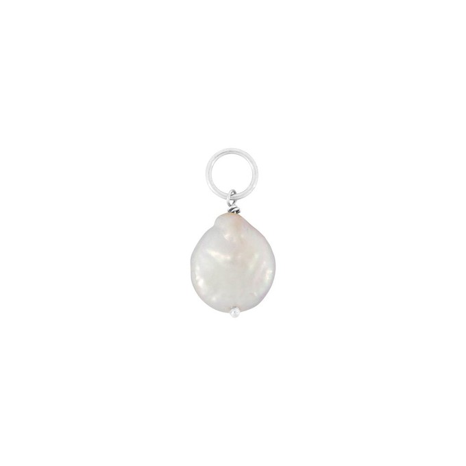 Baroque Pearl Charm Silver from Loft & Daughter
