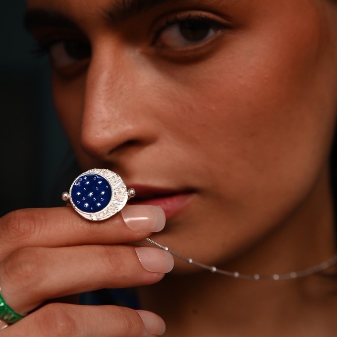 Ad Astra Charm Silver from Loft & Daughter