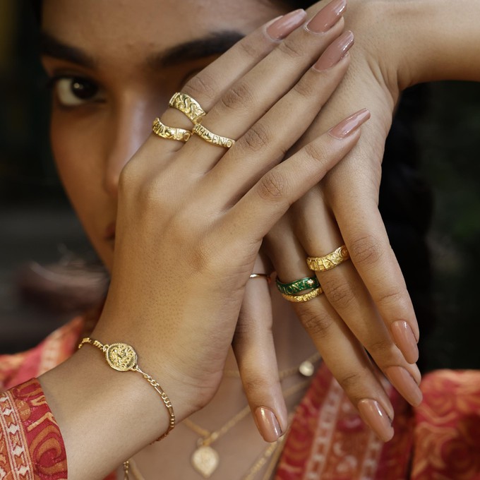 Baby Courage Stacking Bracelet Silver from Loft & Daughter