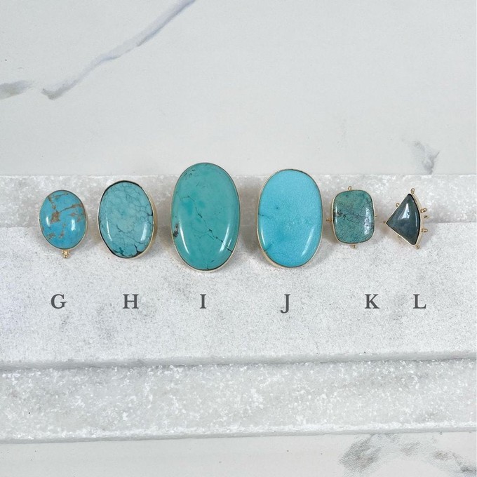 Anokhi Turquoise Rings from Loft & Daughter