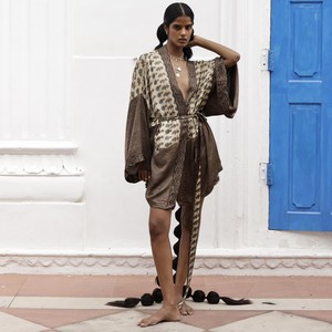 If Saris Could Talk Kimono- Sacred Earth from Loft & Daughter