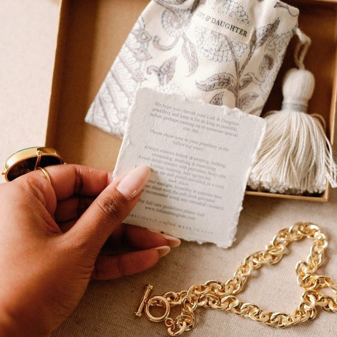 Grateful Affirmation Stacking Ring Silver from Loft & Daughter