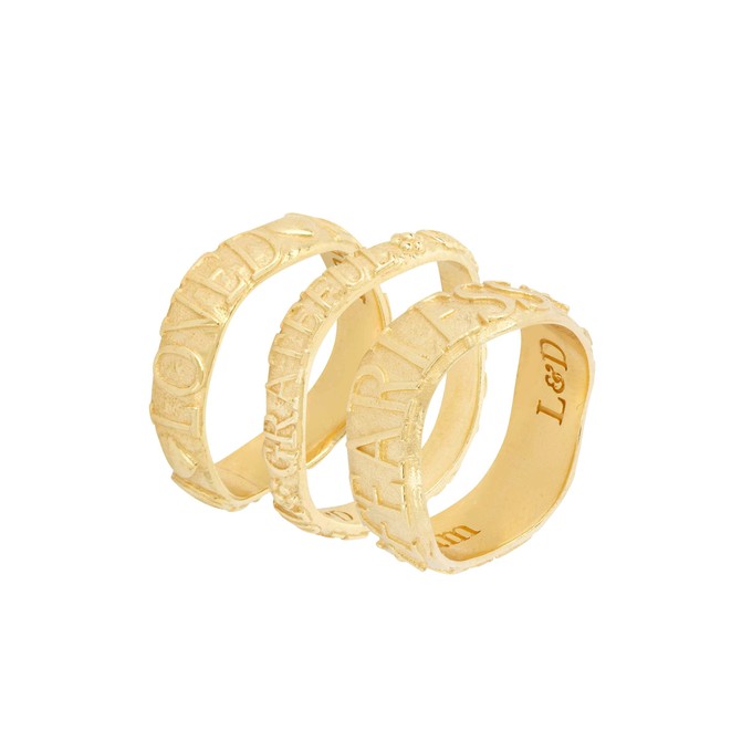 Fearless Affirmation Stacking Ring - Outlet from Loft & Daughter