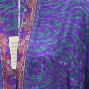 If Saris Could Talk Maxi Kimono- Mumbai Magic from Loft & Daughter
