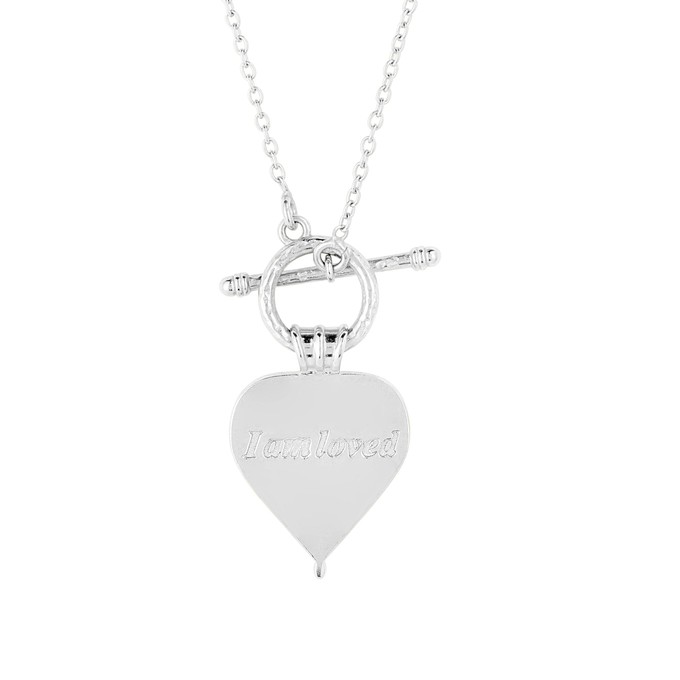 Love Is The Highest Vibration Pendant Silver from Loft & Daughter