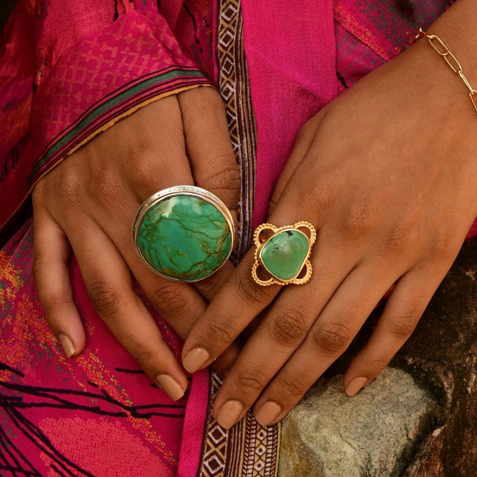 Anokhi Turquoise Rings from Loft & Daughter