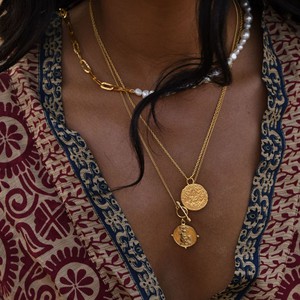 Ixchel Pendant Gold Vermeil from Loft & Daughter