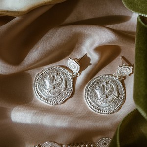 You Got This/ Athena Earrings Silver from Loft & Daughter