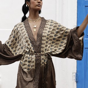 If Saris Could Talk Kimono- Sacred Earth from Loft & Daughter
