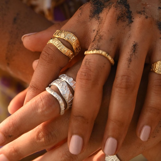 Fearless Affirmation Stacking Ring - Outlet from Loft & Daughter