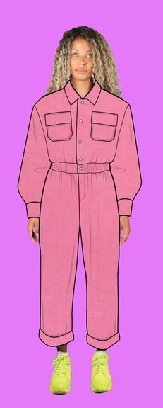 Made-to-order! Pink Denim! van logocomo