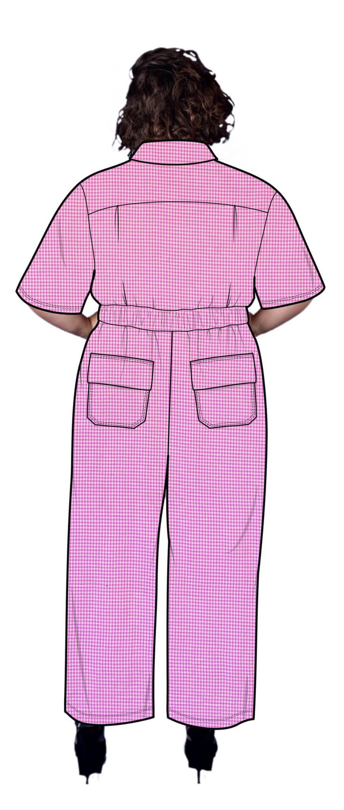 Made-to-order! Pink Gingham Checks! from logocomo