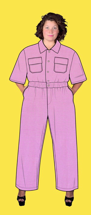 Made-to-order! Pink Gingham Checks! from logocomo