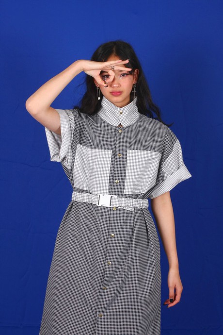 DANNY grid – dress from logocomo