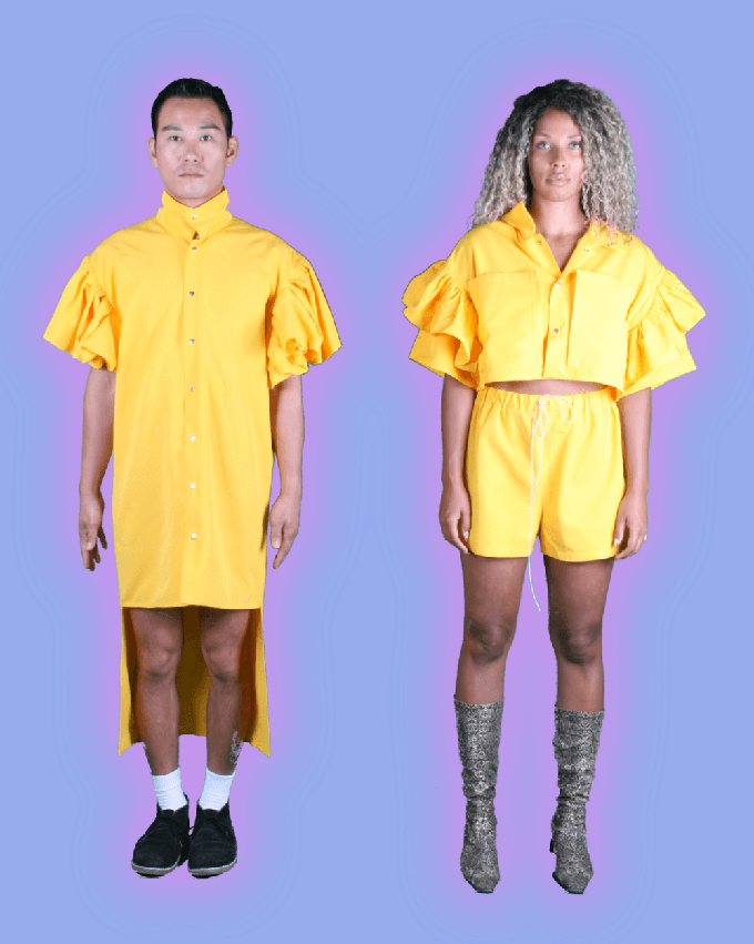 DANNY yellow – dress from logocomo
