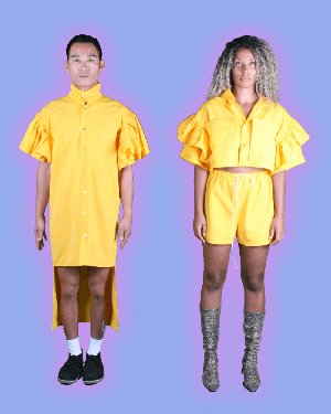 DANNY yellow – dress from logocomo