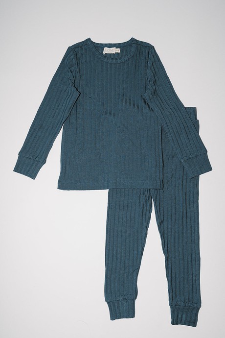 Unisex pyjama Teal Blue from Lomi Essentials