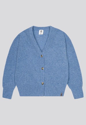 SOFT SHORT CARDIGAN | Misty Blue from Loop.a life