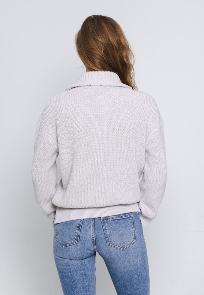COTTON ZIP SWEATER WOMEN | Kit from Loop.a life