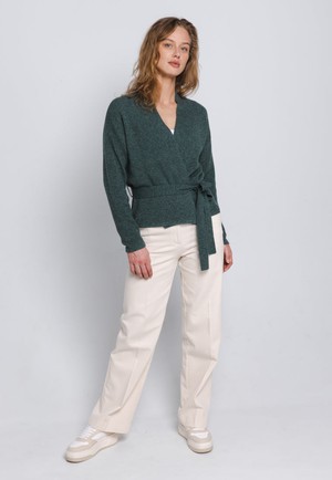 SOFT WRAP CARDIGAN | Sage from Loop.a life