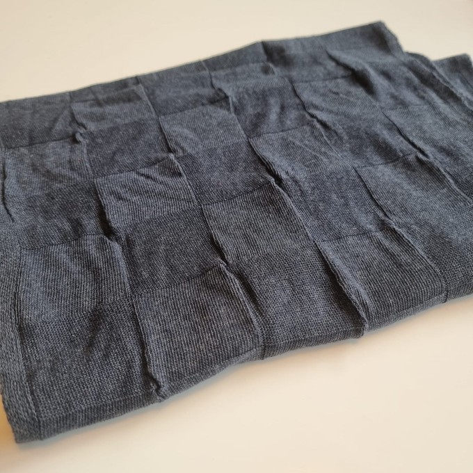 COTTON SCARF | Grey Blue from Loop.a life