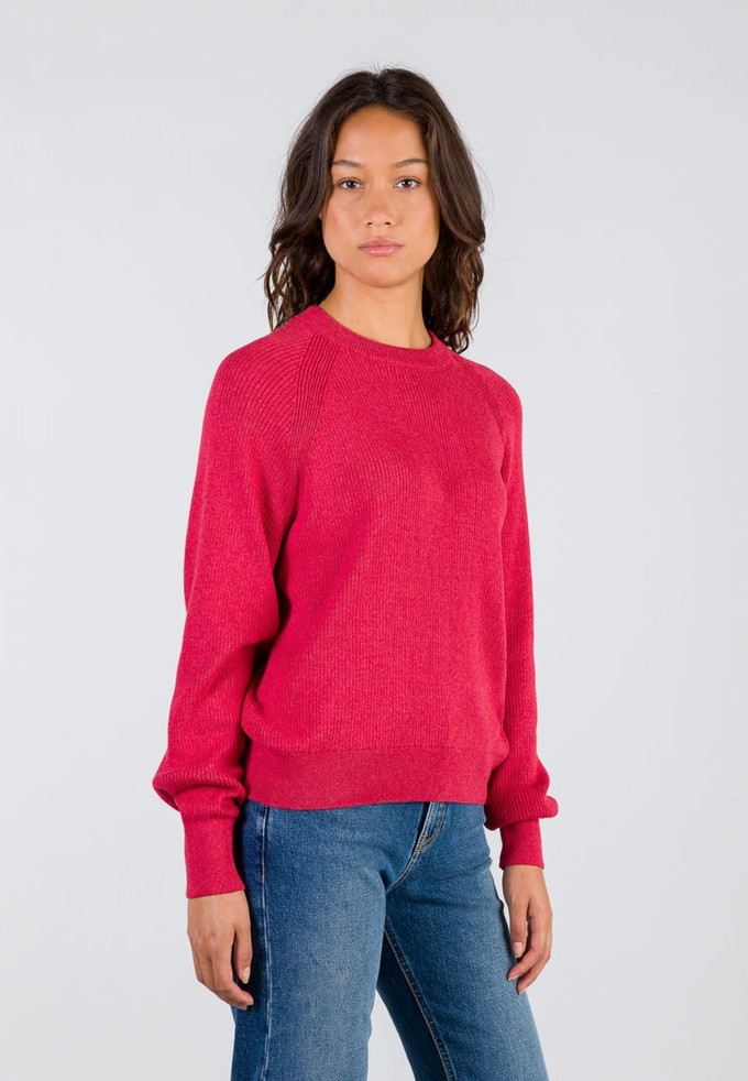 CLASSY CREW NECK SWEATER | Tomato from Loop.a life
