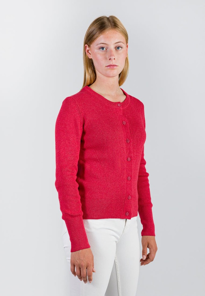 CLASSY SHORT CARDIGAN | Tomato from Loop.a life