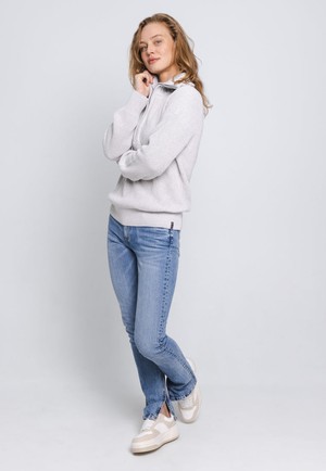 COTTON ZIP SWEATER WOMEN | Kit from Loop.a life