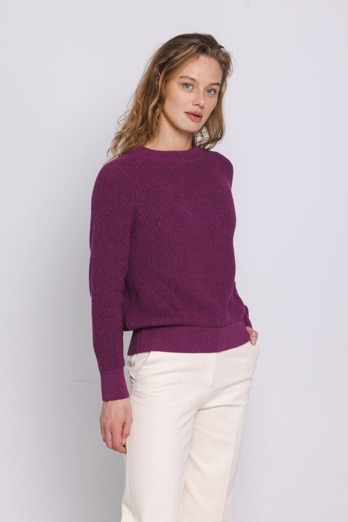 DUNE SWEATER | Beetroot from Loop.a life